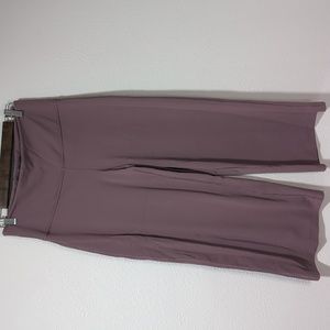 Athleta Pants Womens 22 Purple Wide Leg Brooklyn Heights Casual Travel Large